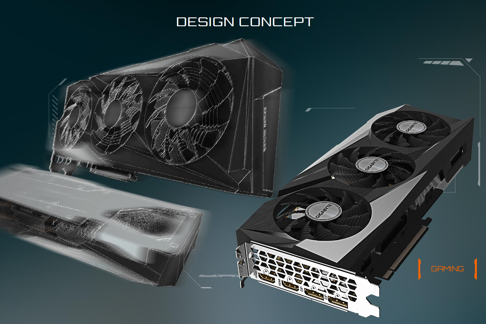 GIGABYTE Video Card-GV-R66XTGAMING OC-8GD